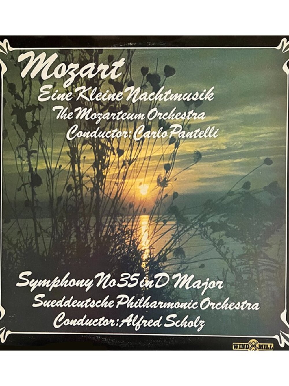 Classical Vinyl LP Mozart Eine Kleine Nachtmusik The Mozarteum Orchestra
